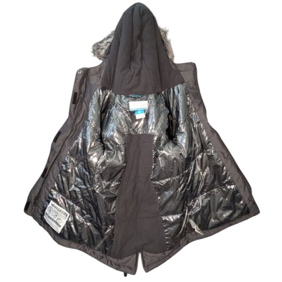 Columbia Nordic Strider II Insulated Omni-Tech Omni-Heat Faux Fur Hooded Jacket - Picture 7 of 9